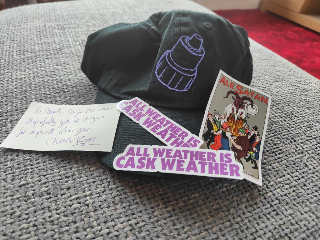 It's here and <a href="/alldoomandgloom/">The Rizzard</a> even set the size to "Fat Head" for me so I don't even have to adjust it to fit mine. #allweatheriscaskweather