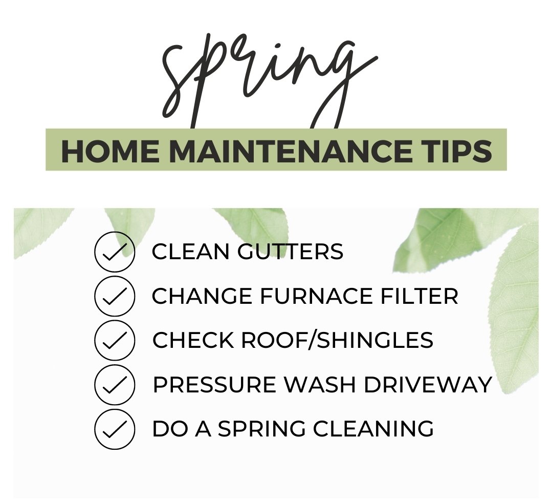 Doing spring home maintenance will help increase the value of your home.
.
.
.
.
#homebuyer #homeseller #realestate #realestatelife #realestatelifestyle #realestatehelp #realestateguide #realestateadvice #realestateexpert #thehelpfulagent #Spring #Springcleaning
