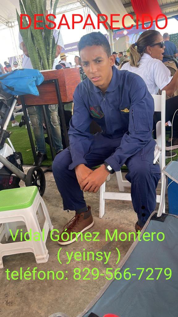 OdeComunica's tweet image. Su nombre es Vidal Gómez Montero, tiene 15 años y está desaparecido, su sueño es ser piloto, lo conocí el pasado mes Febrero, pues fue uno de los ganadores del concurso de la @FuerzaAereaRD ¡Por favor ayudemos! Su mamá está desesperada @PoliciaRD @DesaparecidosR RT