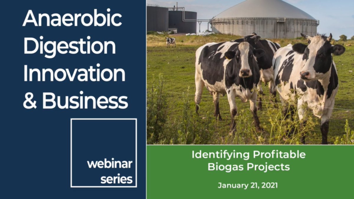 anessabiogas's tweet image. For #ThrowbackThursday, we are sharing a #webinar, called Identifying Profitable Biogas Projects.

Find out more at: ow.ly/eCCW50MIZj9

#Biogas #BiogasPlant ##ProjectDevelopment #RNG