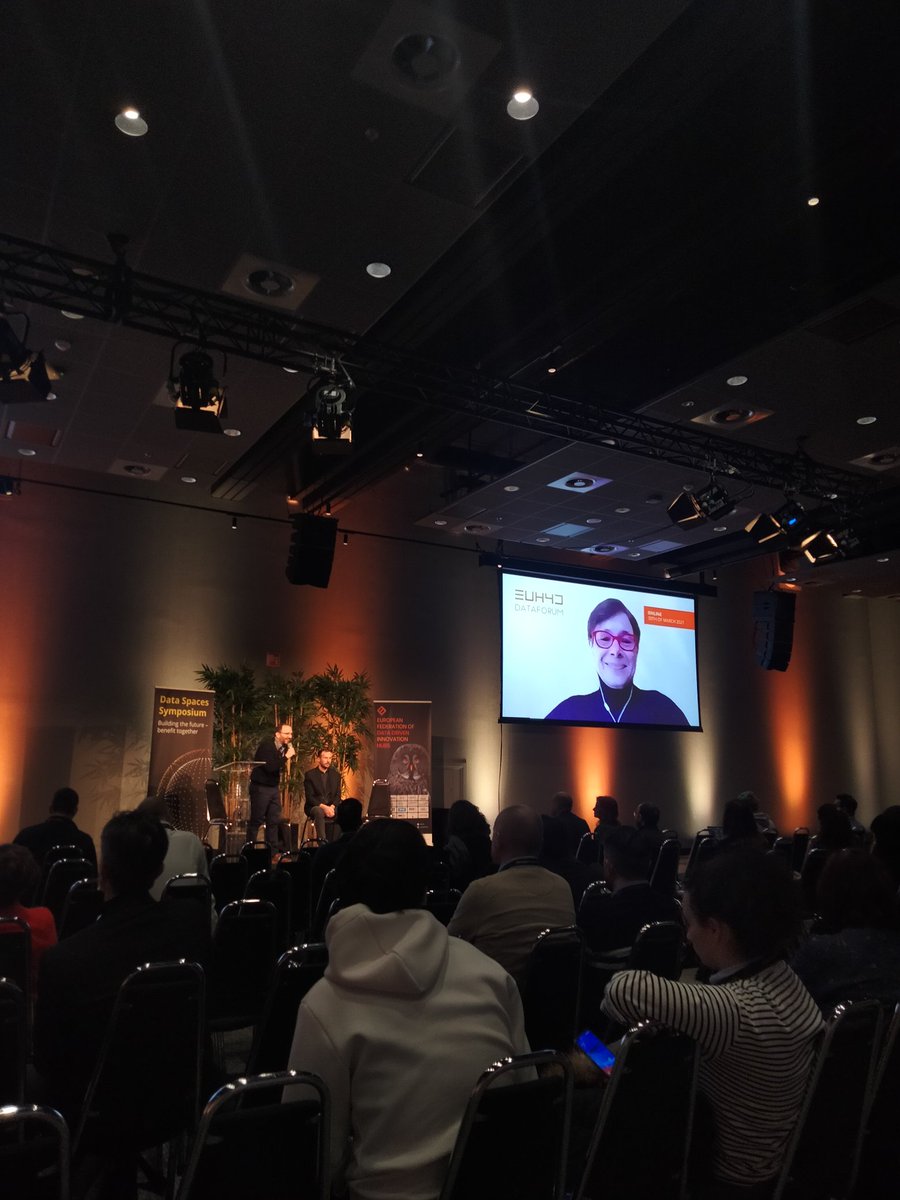 LiliBeltranB's tweet image. During the #dataforum2023 was highlighted the importance of interoperability and the @EuHubs4 catalogue as a solution to easily exchange data in a trusted manner. All our EUH4D experience federeting assets was addressed. 
@EGI_eInfra @ids_association
@ITI_TIC @TeraLab_DIH