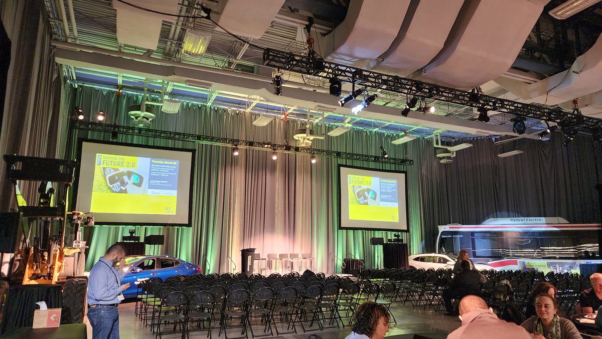Spending the day learning about the transportation industry with <a href="/CentennialSolv/">Solv.</a> at Driving The Future 2.0. #drivingthefuture