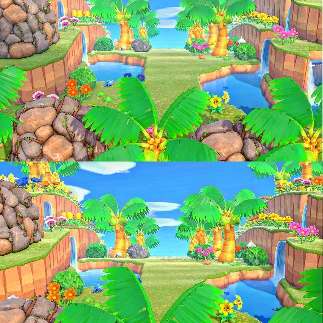crossingcutiie's tweet photo. New, and improved area leading to Samana Bay's Secret Beach!🌴🐚✨️🧡
#acnhtropical #acnh #acnhcommunity #animalcrossingnewhorizons #newhorizons #animalcrossing #nintendoswitch https://t.co/IlmR1ctBBb