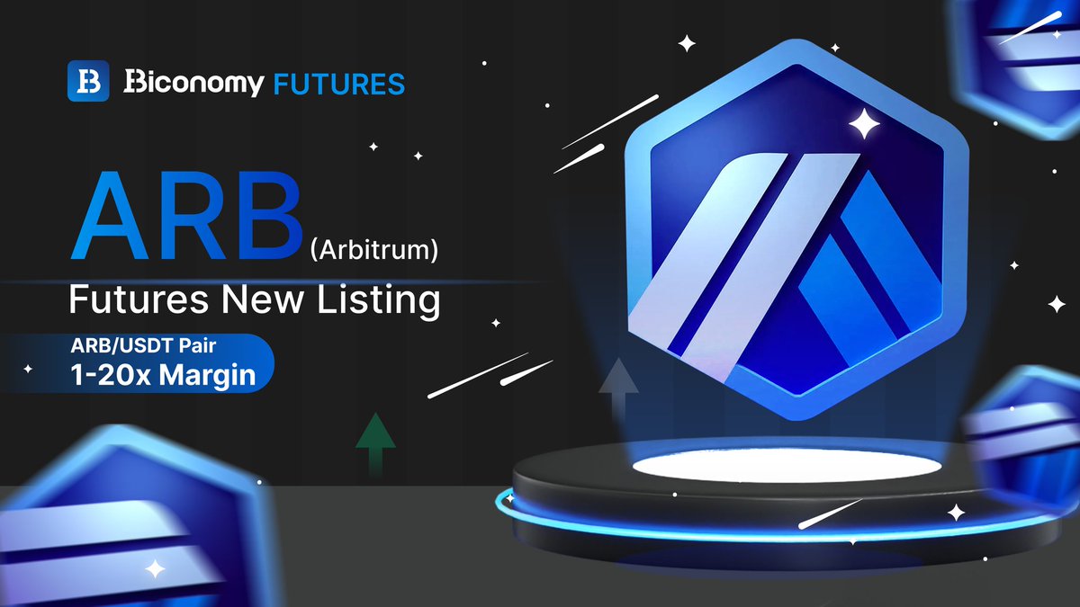 BiconomyCom's tweet photo. 🚀 #Biconomy Futures New Listing - #ARB 🚀

#BiconomyFutures will list @arbitrum with $ARB / $USDT pair up to 20x margin!🔥

🗓️Listing time: 03/23/2023 at 13:40(UTC)

✅Trade now in our website: https://t.co/sOvyTjpbnm

✅Or in our APP:
iOS: https://t.co/hEk1qQ1K8E

Android: https://t.co/MEXwNDZhyS

Full Details👉 https://t.co/OlRuNuUlVS

#BiconomyExchange #BIT #Crypto #Trading #CryptoMarket #Cryptocurrency #CryptoTrading #CryptoCommunity #Invest #Investing #Futures #Futurestrading #Arbitrum