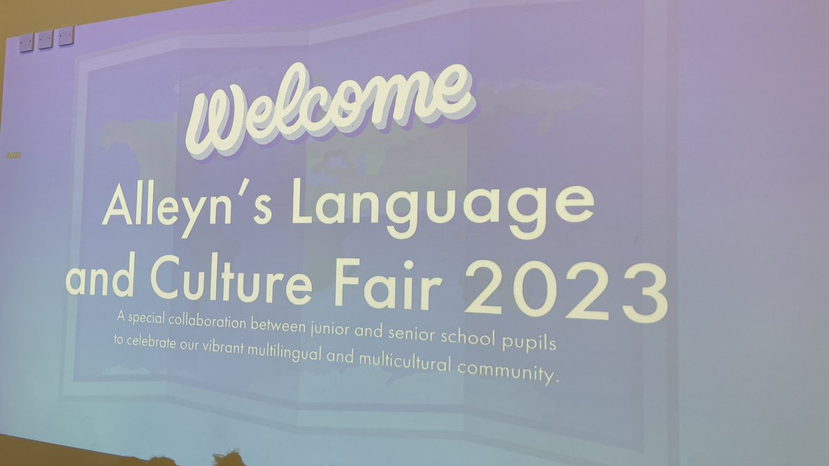 Alleyns_MFL's tweet photo. What a way to spend lunch time learning so much about so many cultures. Thank you to all the amazing volunteers @AlleynsSchool @_JaneLunnon https://t.co/vhZuOTpv7q