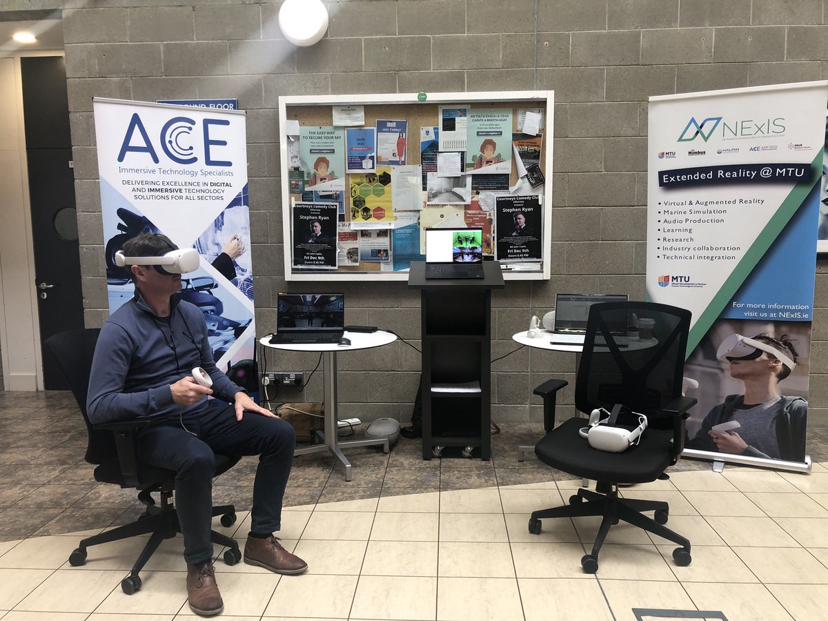 NExIS (@nexismtu) on Twitter photo Come join us in <a href="/MTU_ie/">Munster Technological University</a> Kerry North Campus for a showcase of our #InnovationMonth Réaltacht project. We’re in the main hallway 11:30-15:30, drop by for a virtual trad experience! Come join us in <a href="/MTU_ie/">Munster Technological University</a> Kerry North Campus for a showcase of our #InnovationMonth Réaltacht project. We’re in the main hallway 11:30-15:30, drop by for a virtual trad experience!