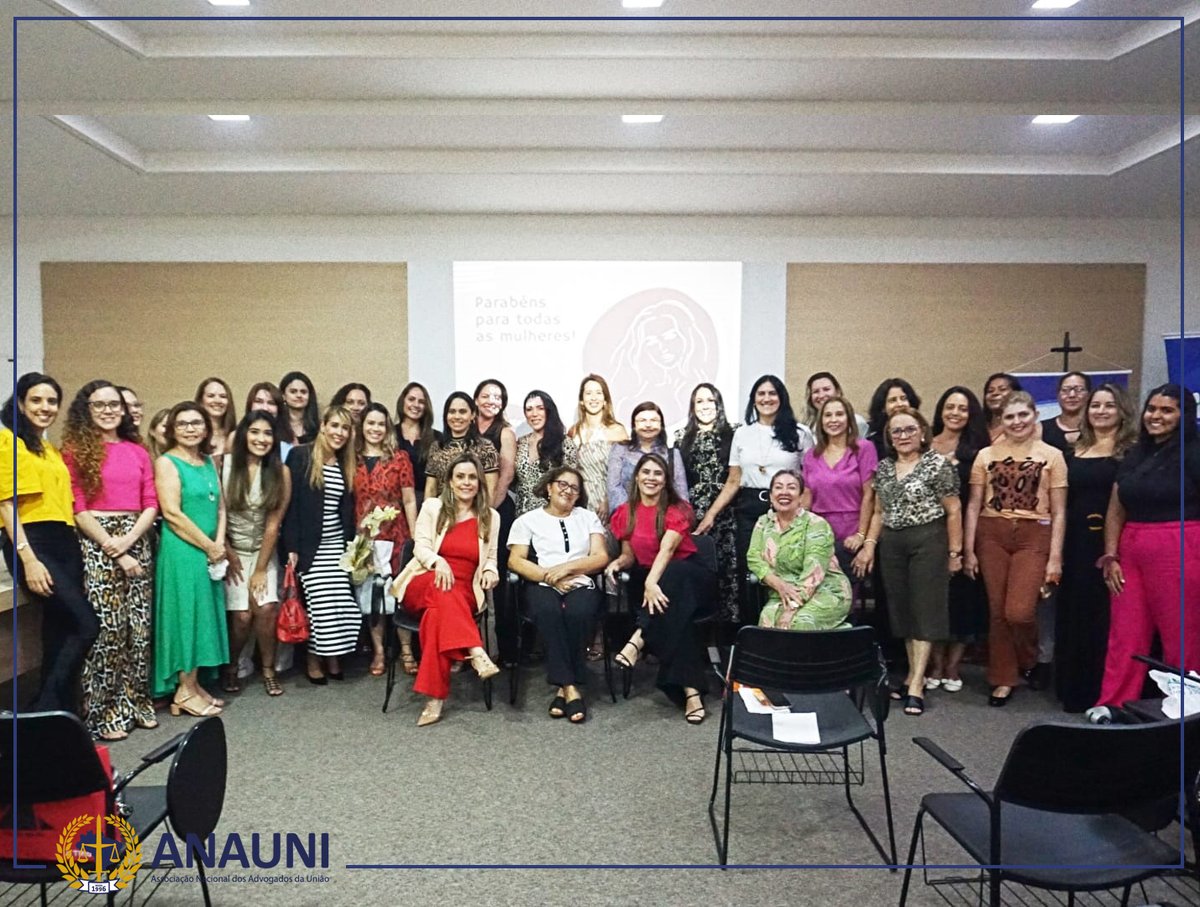 anauni's tweet photo. Com o apoio da ANAUNI, no último dia 17 aconteceu no Duets Office Tower, no Ceará, o Evento Dia da Mulher, promovido pela Advocacia-Geral da União. O encontro teve a presença de diversas autoridades. Leia mais: https://t.co/mB8epeBgO9 https://t.co/P46lrwUDdQ