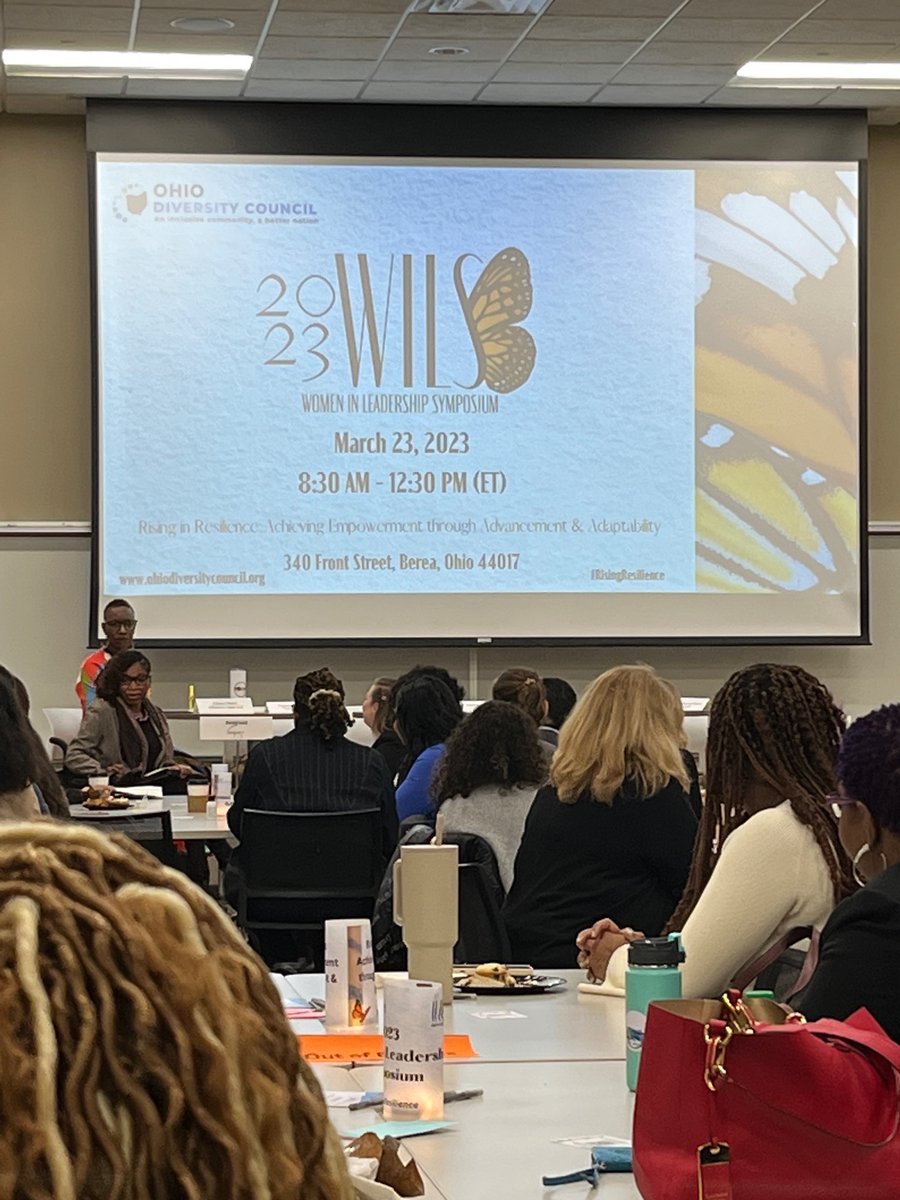 erank9109's tweet photo. Women in Leadership Symposium here at @BaldwinWallace today! Thank you so much, @OH_Diversity 

#RisingInResilience https://t.co/Z5WMTUHLhI