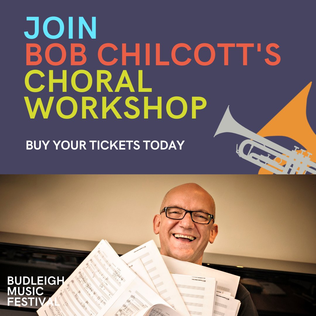 What better way to start the #festival with a sing #song. If you think so too, then why not join Bob Chilcott's #choral #workshop on Friday 30 June?

Buy your tickets budleighmusicfestival.co.uk/event/choral-w…

#BudleighMusicFesival #Budleigh  #ClassicalMusic #Music #BobChilcott # #Exeter #Devon