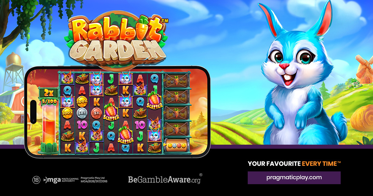 @PragmaticPlay sprouts multipliers in #RabbitGarden

Pragmatic Play has launched its latest slot game, Rabbit Garden, just in time for spring.

