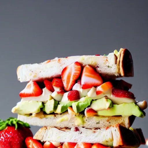 TonMarmi's tweet photo. Ce sandwich sucré-salé va vous surprendre ! 😍 Découvrez la recette qui mélange dinde, fraises et avocat ! 🍞🍓🥑 #sandwich #recette #sucrésalé 

https://t.co/qq6QrMFKyV https://t.co/acT4qOIi7t