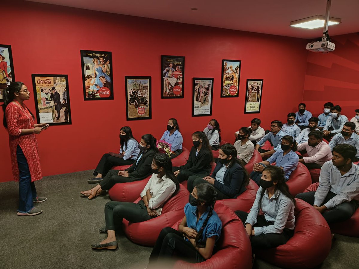 muitindia's tweet photo. The Training and Placement Cell of MUIT arranged an Industrial Visit to "MOON BEVERAGES Ltd., (Authorized Bottler of the Coca-Cola Company)" for BBA and MBA students.
#MaharishiUniversity #BBA #MBA #MuitIndia #IndustrialVisit #MUIT https://t.co/DSh11X0ivq