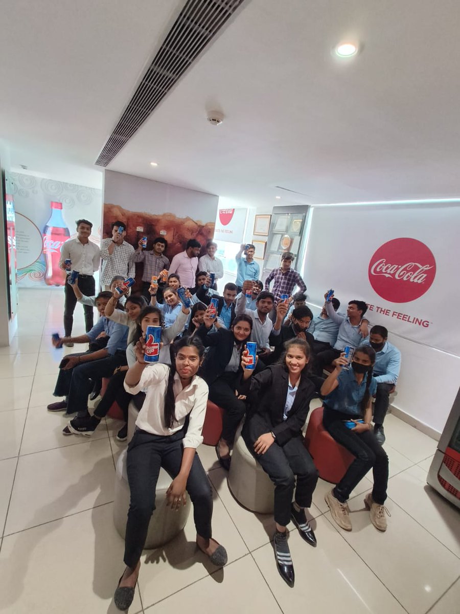 muitindia's tweet photo. The Training and Placement Cell of MUIT arranged an Industrial Visit to "MOON BEVERAGES Ltd., (Authorized Bottler of the Coca-Cola Company)" for BBA and MBA students.
#MaharishiUniversity #BBA #MBA #MuitIndia #IndustrialVisit #MUIT https://t.co/DSh11X0ivq