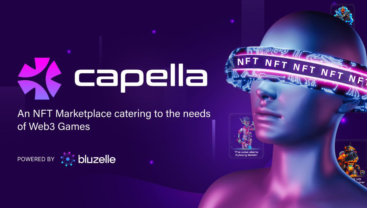 Gooddyo1's tweet photo. Did you know, Capella is powered by @BluzelleHQ Blockchain?
Cappella is the ultimate solution for enhancing the experience of developers &amp; gamers with Game NFTs. Running on Bluzelle's Layer 1 blockchain, Capella brings a missing element to the Cosmos Ecosystem.
#NFT #P2E #Gamma4 https://t.co/yMxQ9ebjJ5