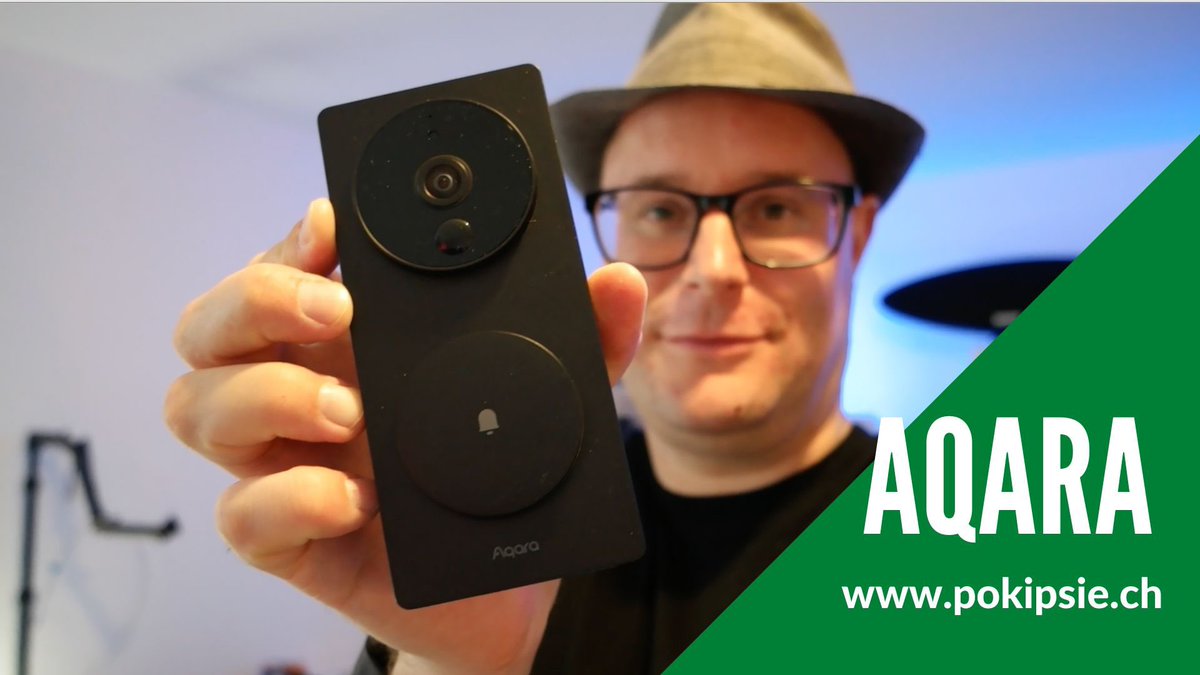 Mein erster Eindruck vom Aqara Smart Video Doorbell G4 

youtu.be/_J20Qs-B134

#SmartHome #Apple #HomeKit #Alexa #GoogleHome <a href="/AqaraSmarthouse/">Aqara</a> <a href="/SwissDomotique/">Swiss-Domotique</a>
