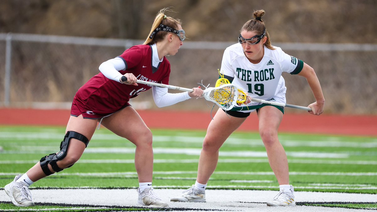 SRUwlax's tweet photo. ICYMI: Record alert ‼️ 

Charleigh Rondeau breaks the SRU career draw control record! Congratulations Chuck! https://t.co/3vO9grtTVn