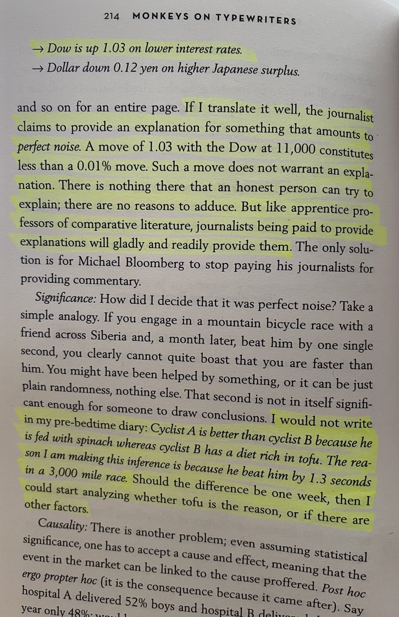 StockCuppa's tweet image. News &amp;amp; noise 📰🗑️#FooledByRandomness