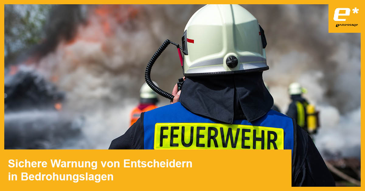 e_Message_DE's tweet photo. Mit dem richtigen, robusten und professionellen #Warnsystem ist der Einsatzleitung möglich, ihre Pflichten als erfolgreich wahrzunehmen, sicher zu reagieren und Leben zu schützen.
Verlässliche #Alarmierung in Katastrophenfällen und Gefahrensituationen: https://t.co/ISPhUd69YJ https://t.co/NA7hMm495E