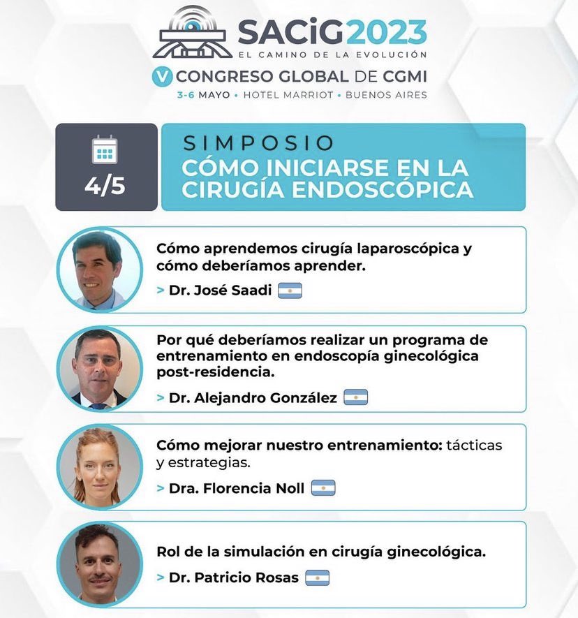 SACIGoficial's tweet photo. 📌4/5 imperdible simposio como iniciarse en cirugia laparoscopica #sacig2023 @FlorenciaNoll @Agus_Worner @DiegoOdetto @SorondoCarlos https://t.co/4bMK6RWS8d