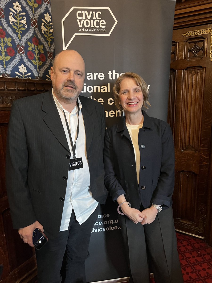 Pleasure to meet up with Richard Daws ⁦@KomediaBath⁩ ⁦
for a discussion in Parliament on historic city centres and how to 
work together with local leaders, community organisations, and businesses to leverage our collective strengths. ⁦<a href="/civic_voice/">Civic Voice</a>⁩