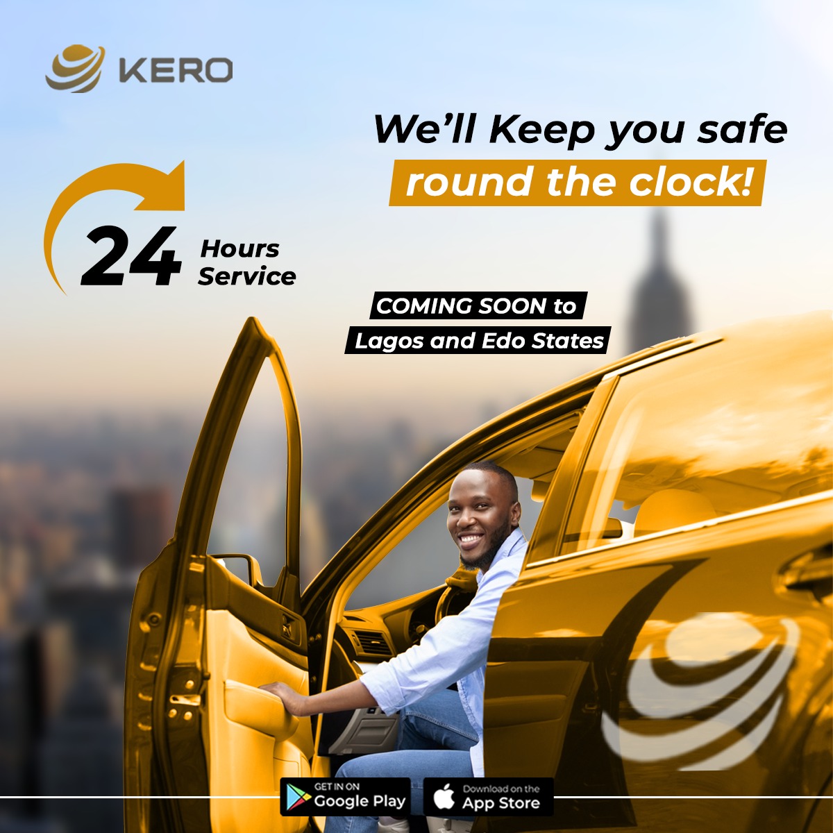 Kerorides's tweet image. Need a ride at any hour🚕⏰?
Our taxi services have got you covered!

Coming Soon to Lagos and Edo States!

#taxisafety #24hourride #kero #taxservices  #nigeria #ridewithus #lagosnigeria #nigeria #ontheroad #lagosbusiness #comingsoon2023 #businessinsider