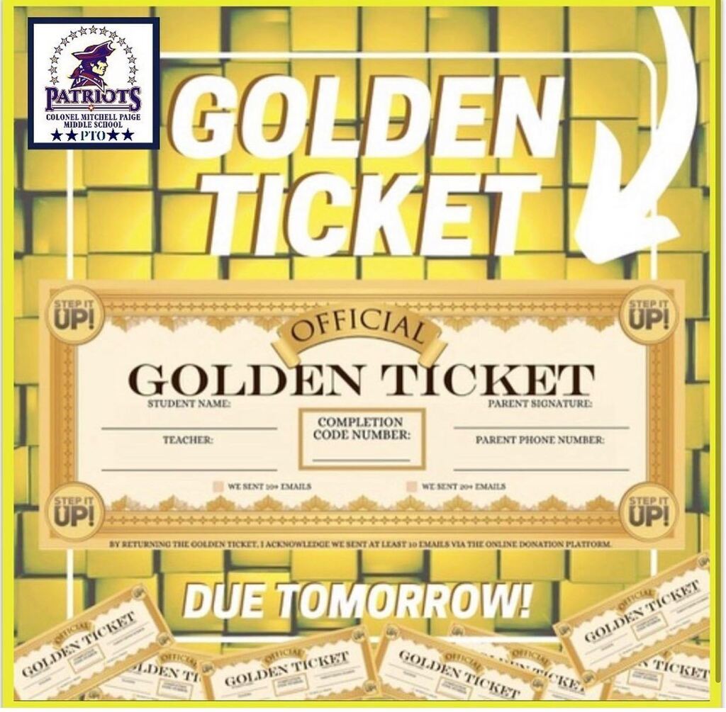 cmpms_official's tweet photo. Want to be part of the Day of Awesomeness and earn some great prizes? We’ve added one more opportunity to turn in your Golden Ticket. Don’t forget to register and put in your emails! https://t.co/YXsinN0my5