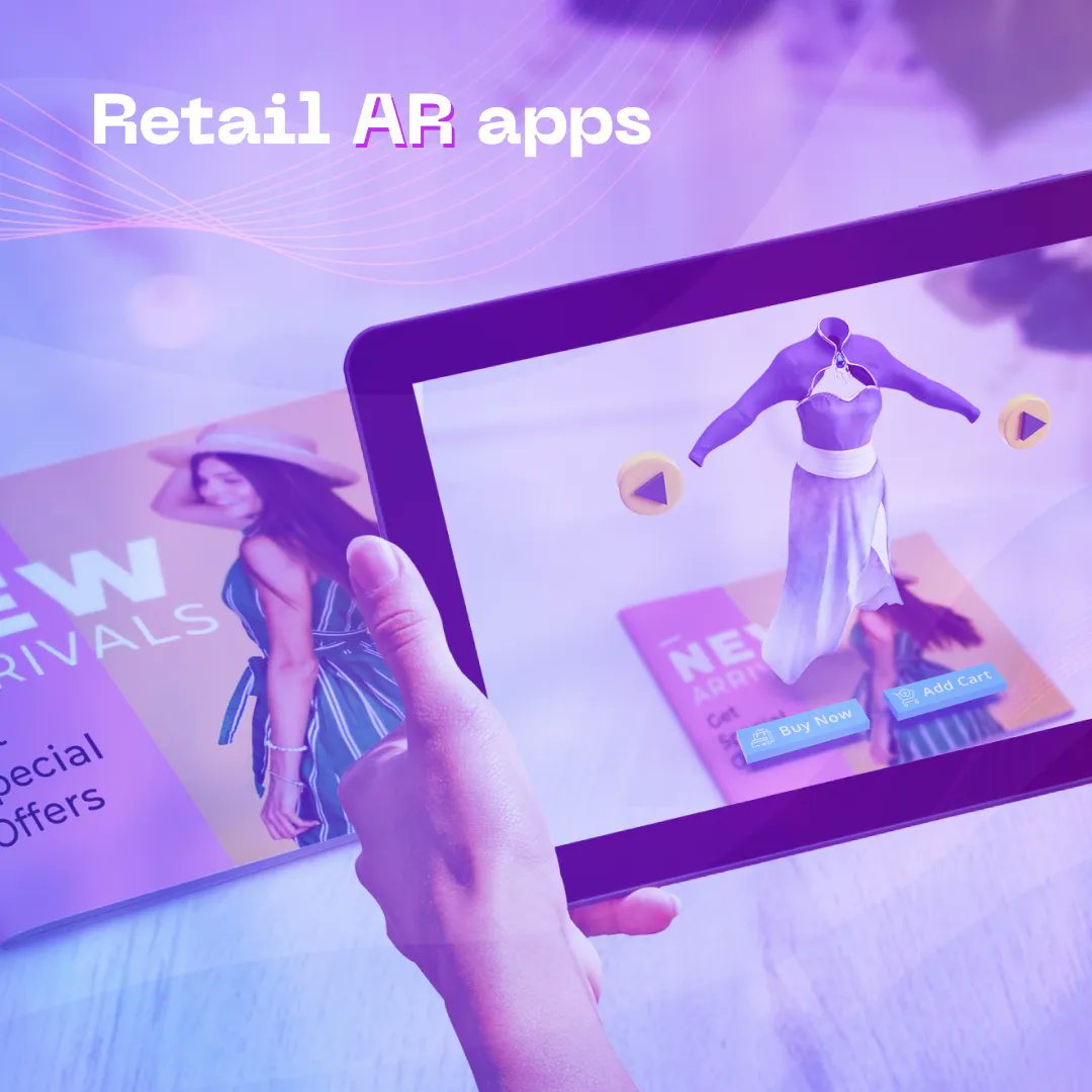 MagicPlaybox's tweet photo. Retail AR apps

Introduce virtual fitting rooms and catalogs that allow to virtually place 3D models of products in the real world, offer AR-assisted navigation apps for supermarkets, or create an entire virtual store.

#innovations #ar #augmenetedreality #TryMe #magicplayboxar https://t.co/PEAEFZQKw7