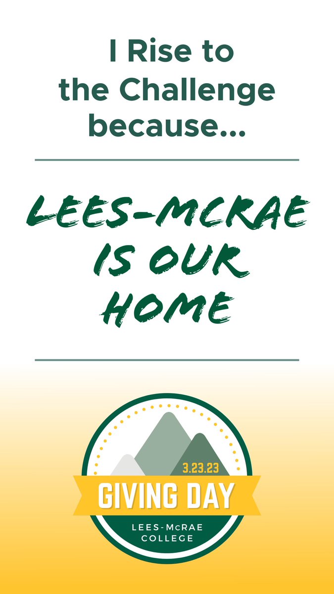 Lees-McRae WVB tweet media