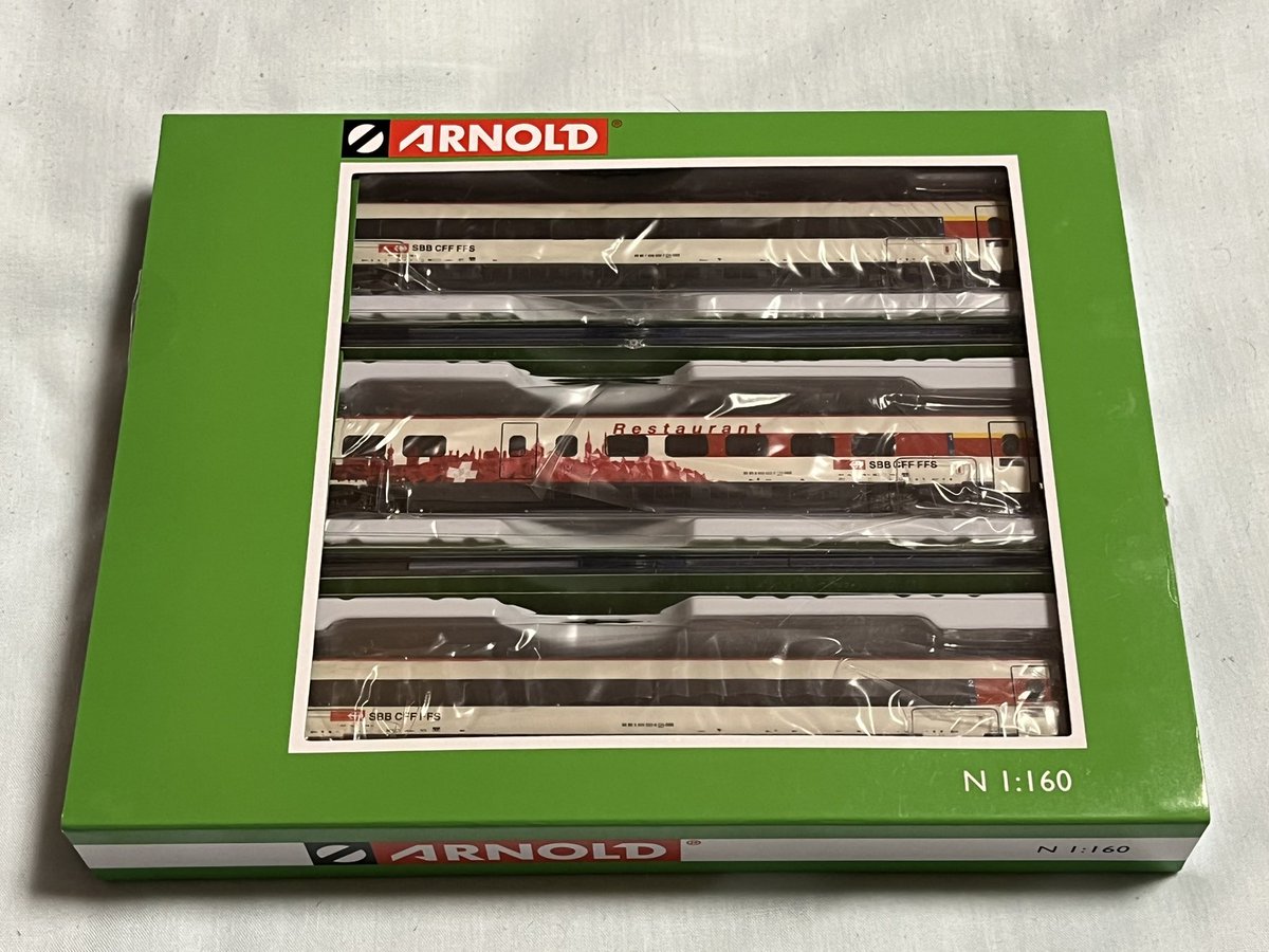 アーノルドHN2474 イタリア鉄道ETR610 基本セット avocattanger.ma