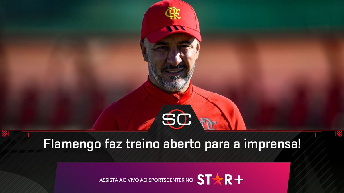 Acompanhe a partir das 11h no SportsCenter o treino ao vivo do Flamengo. O programa também destaca a definição do mata-mata da Copa do Nordeste e mercado da Bola pelo Brasil! 

Assista pela #ESPNnoStarPlus: dis.la/SportsCenter_M…

Foto: Marcelo Cortes/Flamengo
#SCBrasil