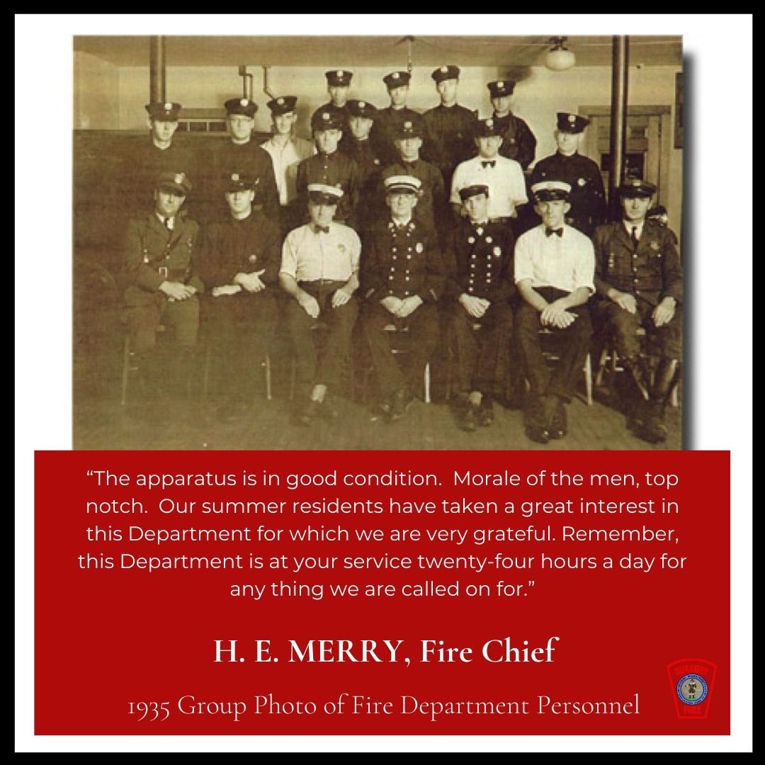 DXFD_PIO's tweet photo. In 1935, Duxbury had 41 fires of which 4 caused great damage. Three of these fires were caused by combustion and were traced back to their source, oil rags, paint rags, paint brushes, cans, etc.โ
โ
#DXFD #dxfdhistory #firefightinghistory #firehistory #throwbackthursday https://t.co/RD2wNr0TYC