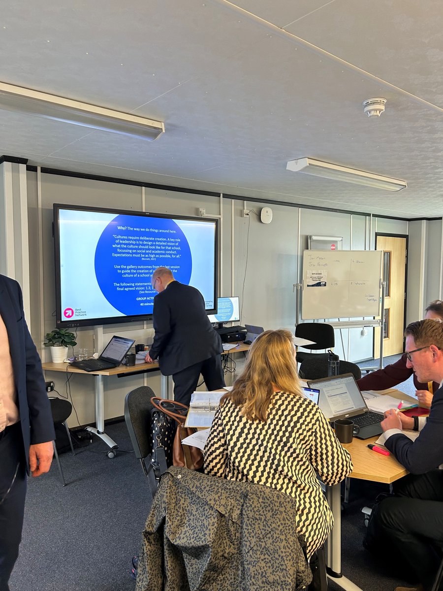 HISP_TSHub's tweet photo. Today we are hosting the @bestpracticenet NPQ Headship participants for their session facilitated by Jon Mason and Jez Bennett.

#npqh #bestpracticenetwork #development @Cheppingscitt https://t.co/DYH1wv5UC6