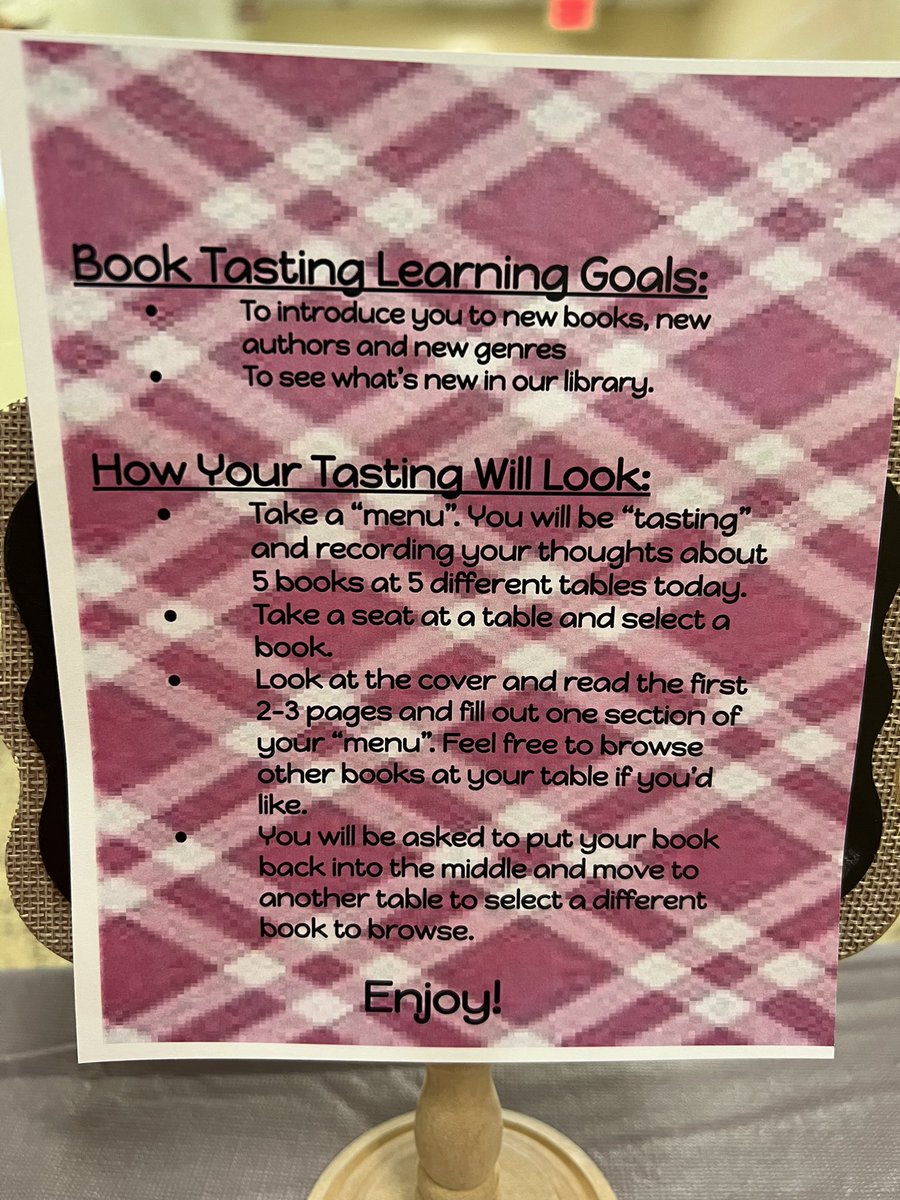 Tracyyyy8's tweet photo. Welcome to our book tasting! Learning all about new books, new authors and new genres. Thanks @misscini1 for setting this up! @SelwynTdsb https://t.co/S1khqr5x4Y