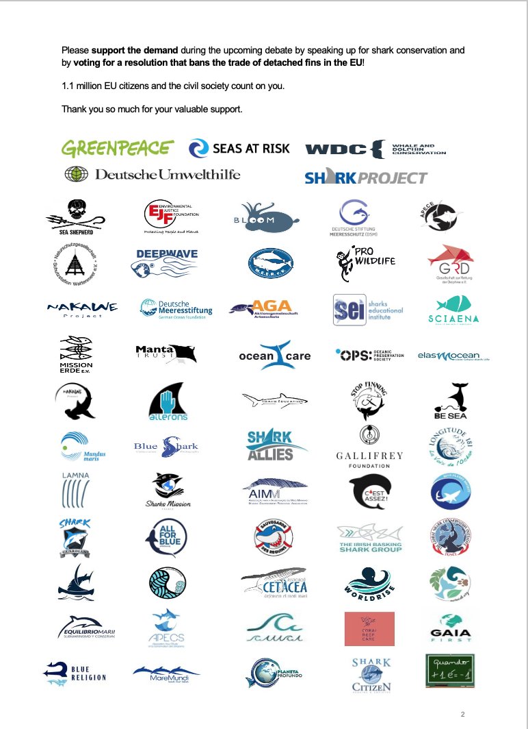 prowildlife's tweet photo. EU is among the top15 shark #fishing nations, exporting > 2,000 t of #shark fins /year to 🇨🇳 🇸🇬 &amp; 🇹🇼 accounting for 45% of fin imports in 2020! EU must  #FinBanNow! 
https://t.co/RvcxfyCBgS
#StopFinningEU @VSinkevicius @VeraJourova @EU_Commission @Europarl_EN @EU_MARE https://t.co/i7BKtoomzR