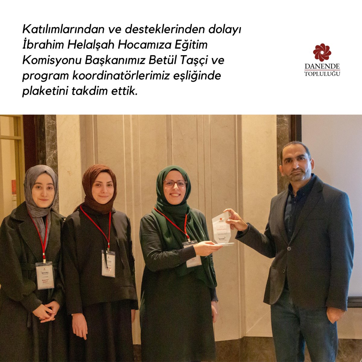 DanendeT's tweet photo. Burada program yapmamızı sağlayan Taksim Camii Kültür ve Sanat Vakfı'na @taksimcamiiksm teşekkür ederiz. https://t.co/ar7cPKLENe