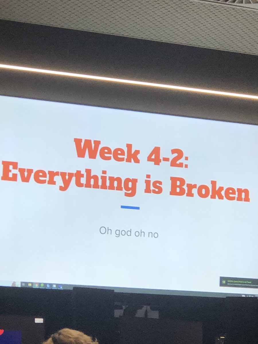 bonicle4's tweet photo. How did one slide from todays university lecture capture my entire experience with game development https://t.co/ppe63aekiB