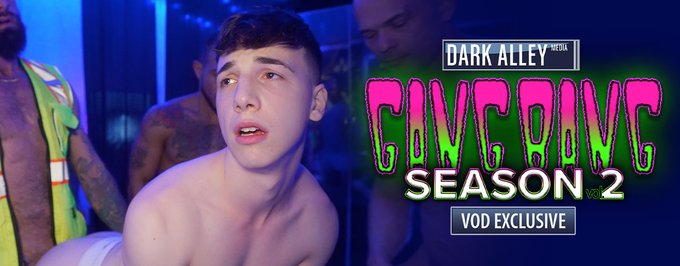 The Arrival Of Spring Coincides With The Start Of 'GANG BANG SEASON (#2)'in DARK ALLEY & @rawfuckclub's