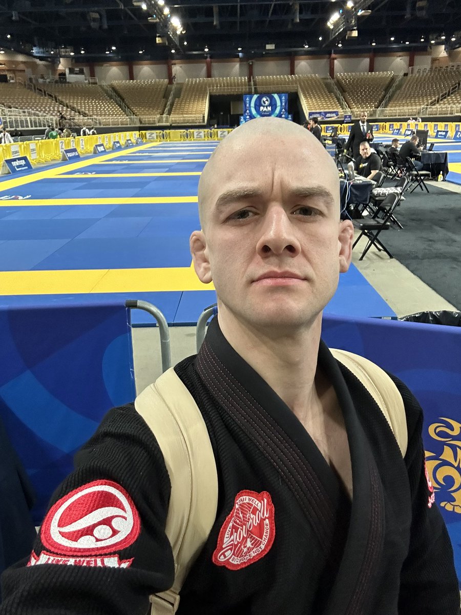 kevjitsu's tweet image. Let’s do this. #IBJJF #PanAms