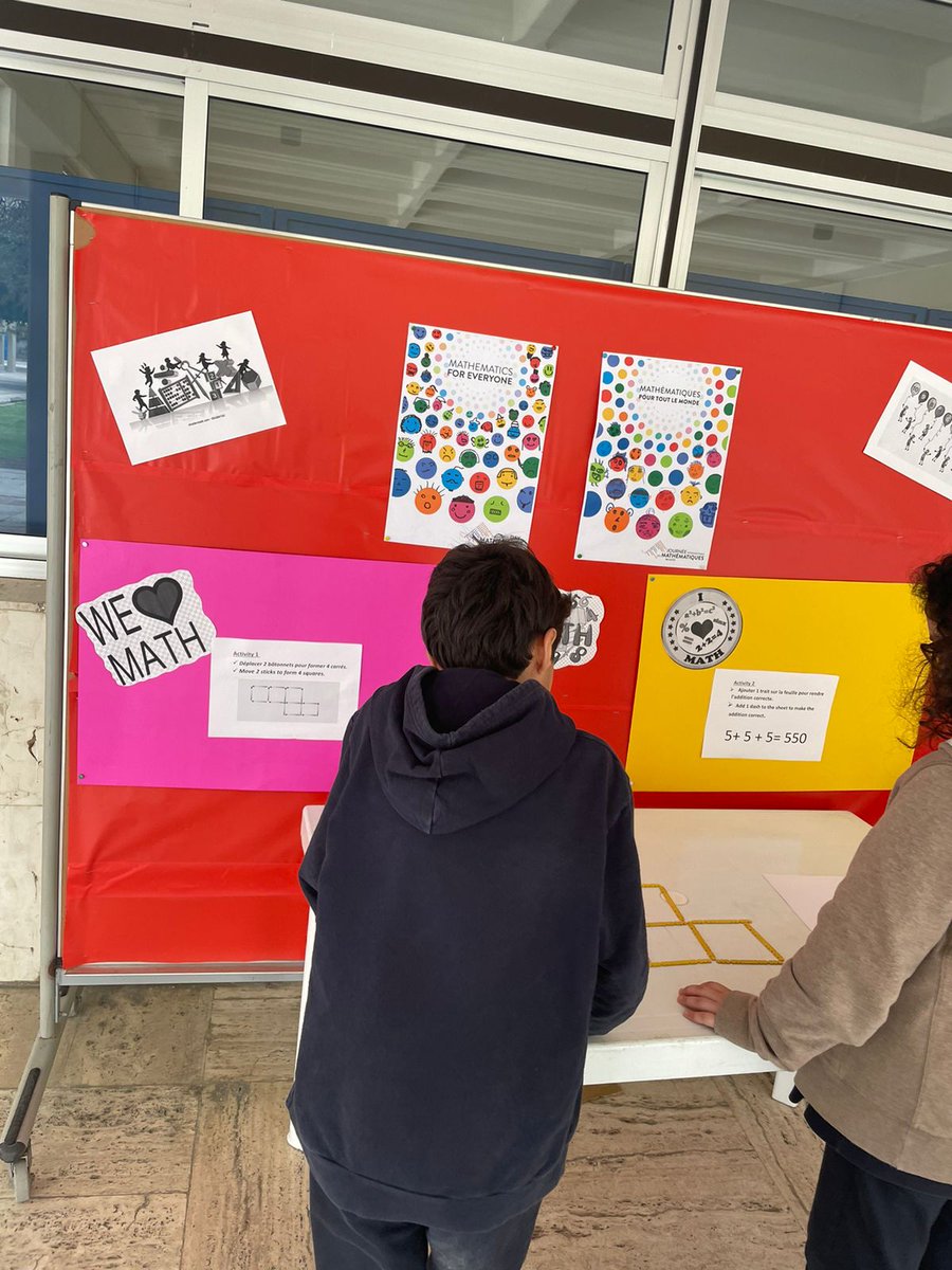 RHHSInterD's tweet photo. Intermediate students participate in challenging Math activities to celebrate Math international day
@RHHS_Saida https://t.co/B6iEAssjLj