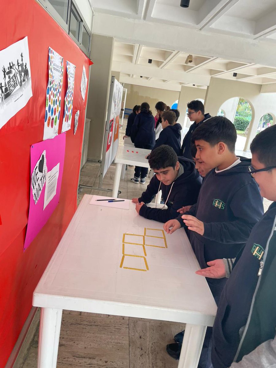 RHHSInterD's tweet photo. Intermediate students participate in challenging Math activities to celebrate Math international day
@RHHS_Saida https://t.co/B6iEAssjLj