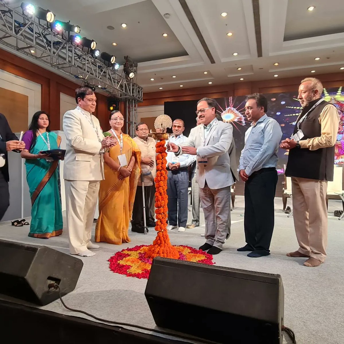 S_Phal_Dessai's tweet photo. Inaugurated the first edition of #Global Assistive Technology Expo &amp; Conference (GATEC) at the India Expo Centre, Greater Noida, UP, which was organized by #SHESPro, #ICMR, #SAKSHAM, and #IDEA.
#subhashphaldessai https://t.co/whkkPORSkm