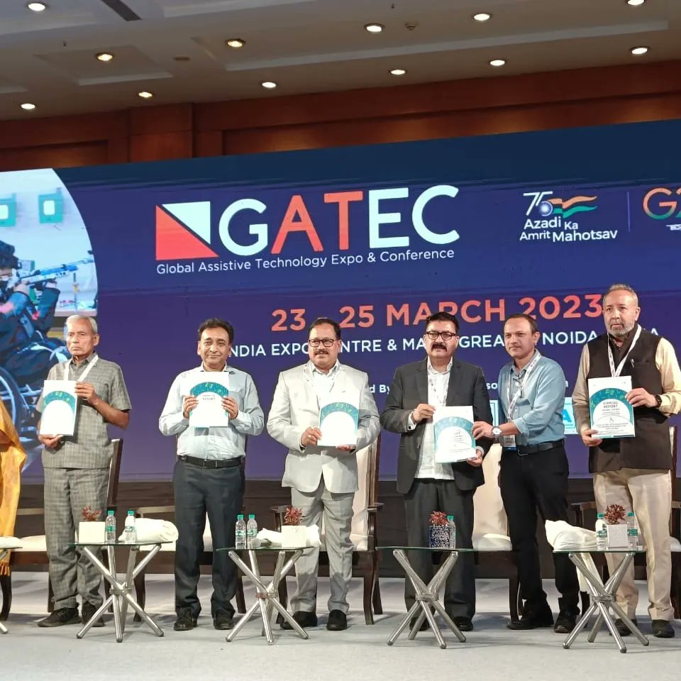 S_Phal_Dessai's tweet photo. Inaugurated the first edition of #Global Assistive Technology Expo &amp; Conference (GATEC) at the India Expo Centre, Greater Noida, UP, which was organized by #SHESPro, #ICMR, #SAKSHAM, and #IDEA.
#subhashphaldessai https://t.co/whkkPORSkm