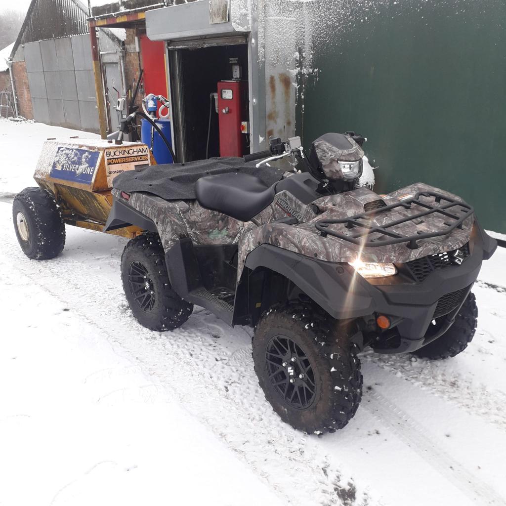 SuzukiATVsUK's tweet photo. One of our KingQuad ATVs being put to work at @SilverstoneUK recently! πͺπ
#SuzukiATV #atv #allterrainvehicle #4x4 #quad #quadbike #kingofquads π #landmanagement #utilitymachine #estatemanagement https://t.co/BLC8Y0YDTa