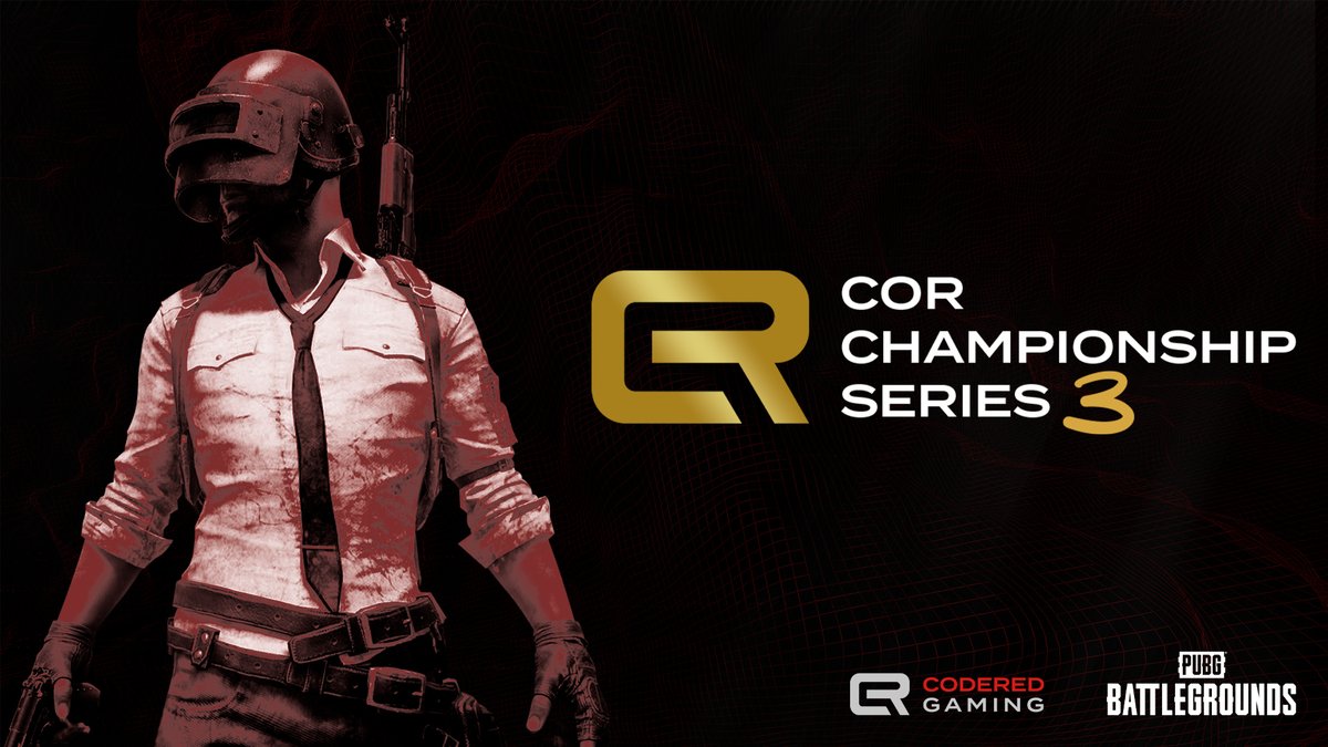 CodeRed Gaming (@cor_gg) on Twitter photo The CoR Championship Series is BACK! ๐ฅ And it's bigger than ever!
๐ค In cooperation with <a href="/PUBG_EU/">PUBG: BATTLEGROUNDS Europe</a>
๐ Win a share of ยฃ1500 + in-game prizes
๐๏ธ Kickoff date: April 10th
Find all info in our Discord
๐ Sign up NOW at ๐ discord.gg/emsXCwptt6 The CoR Championship Series is BACK! ๐ฅ And it's bigger than ever!
๐ค In cooperation with <a href="/PUBG_EU/">PUBG: BATTLEGROUNDS Europe</a>
๐ Win a share of ยฃ1500 + in-game prizes
๐๏ธ Kickoff date: April 10th
Find all info in our Discord
๐ Sign up NOW at ๐ discord.gg/emsXCwptt6