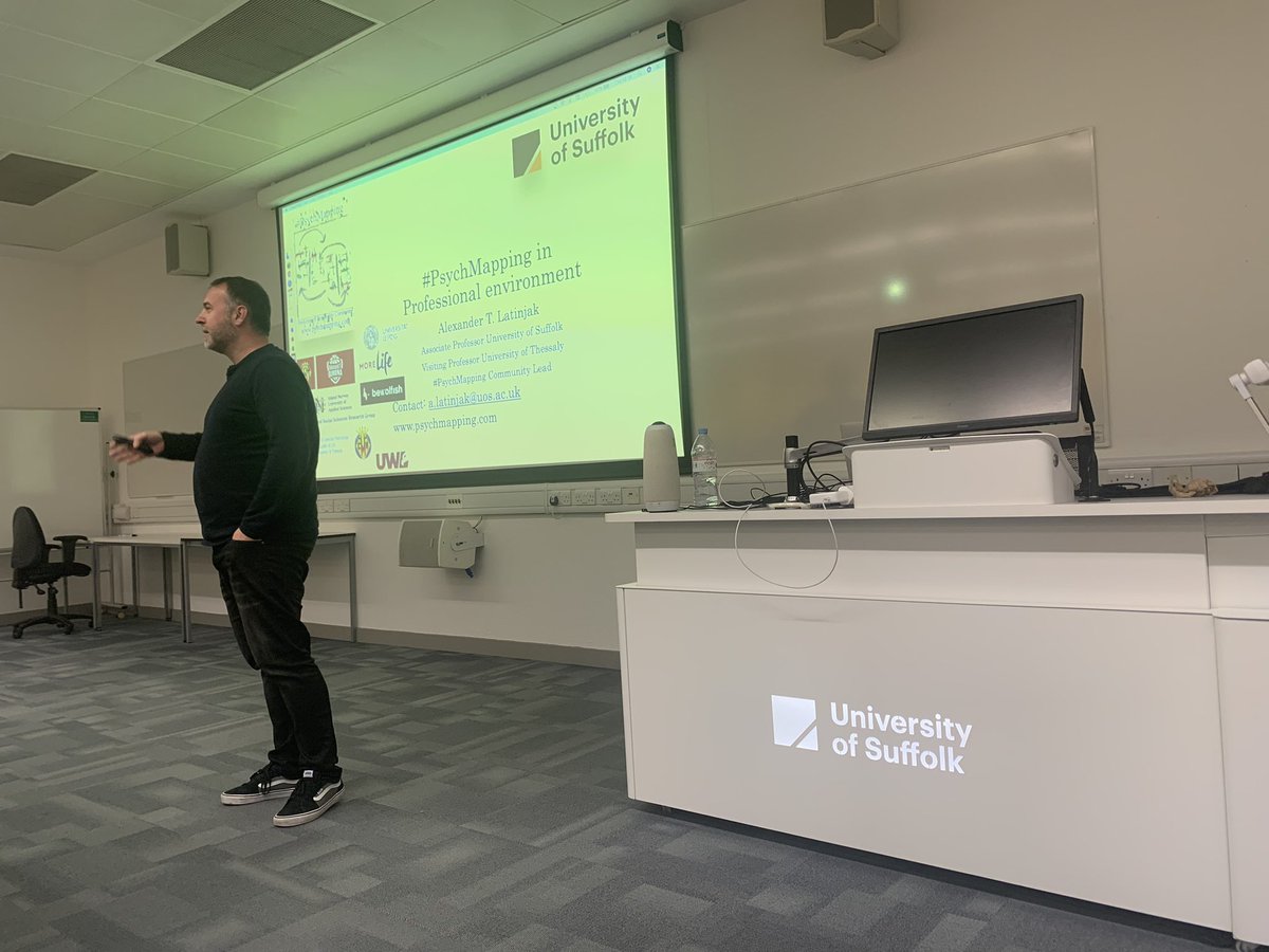 Thank you @Alex_T_Latinjak for your fantastic presentation! @UOS_SportSci #Symposium in #Sports #Science and #Performance (5th Edition) at the @UniofSuffolk @UOS_SportSci In collaboration with international partners: @statsports, @VALDPerformance, #Desmotec, @Sportsciagency