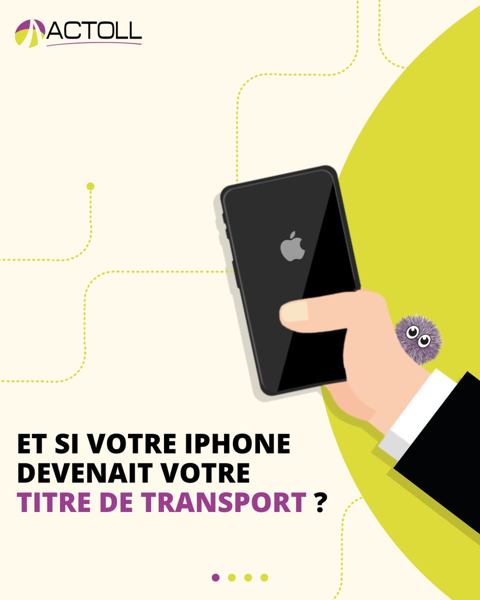 actoll's tweet photo. Et si votre #iPhone devenait votre titre de transport ? 🍏 

ACTOLL, en partenariat avec @Apple, propose une nouvelle #solution de #paiement (Apple Pay Express Transit) aux usagers des villes de Dreux et d’Arcachon depuis le 21 février. 

#mobility #apple #transportpublic https://t.co/ziXL1gVFTW