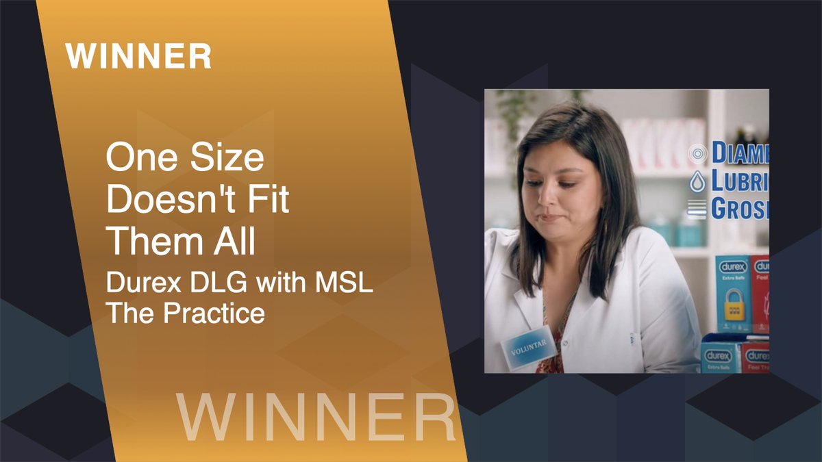 Provoke_News's tweet image. #In2SABRE EMEA PAID INFLUENCER PROGRAMS + ENDORSEMENTS Winner: One Size Doesn't Fit Them All  - Durex DLG with  @ThePracticeRO