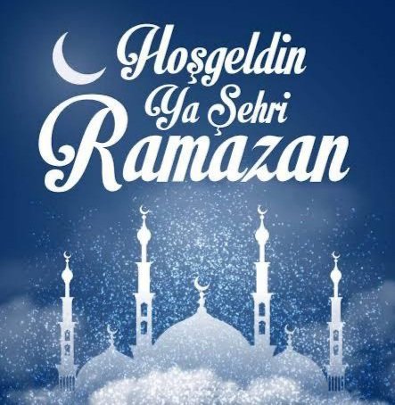 "Hoş Geldin Ya Şehri Ramazan."

Sağlık, bolluk, bereket, huzur, yardımlaşma ve 
dayanışmayla dolu bir Ramazan ayı dileklerimizle;

Ramazan ayımız mübarek olsun.
#Ramazan
#Ramazan2023
