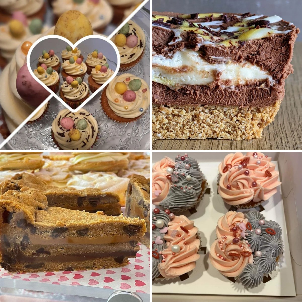 RainbowMonkeyEv's tweet photo. Vegan cakes! We have lots of sweet treats at West Bridgford Vegan Market on Saturday! Lesleys Bakes, @cococheesecakes Gem's Vegan Delights &amp; Kind Cake. 
Gluten free options available. Fully accessible, free entry, dog friendly both inside &amp; outside l Lutterell Hall 10-3pm https://t.co/O9sFkDd0rS