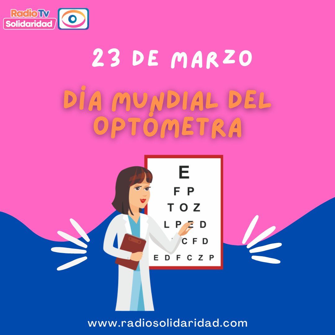 RTVSolidaridad's tweet photo. 😊💡 Homenajeamos a los profesionales comprometidos con la resolución de los problemas visuales y oculares de la comunidad.

#rtvsolidaridadec
#diadeloptometra
#información https://t.co/x910D98POj